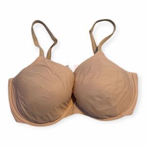 VICTORIA’S SECRET Women’s Nude Lined Perfect Coverage Bra Size 32DDD
